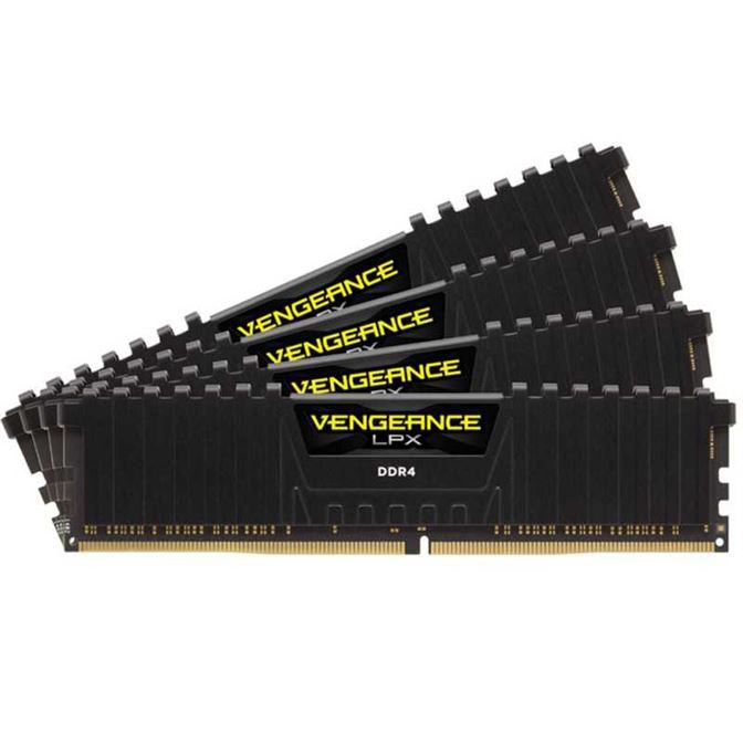 CORSAIR CMK32GX4M4D3600C16 32GB (4X8GB) DDR4 3600MHZ CL16 VENGEANCE BLACK LPX SOGUTUCULU DIMM BELLEK