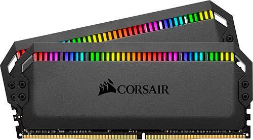 CMT16GX4M2E3200C16 CORSAIR DOMINATOR PLATINUM RGB 16GB 2 X 8GB DDR4 DRAM 3200MHZ C16 MEMORY KIT