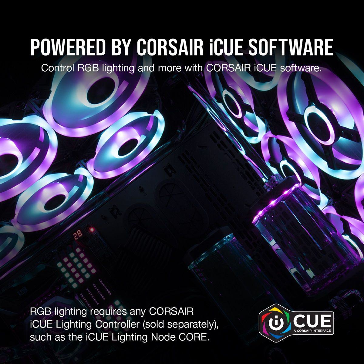 CO-9050103-WW CORSAIR KASA FANI RGB 12CM