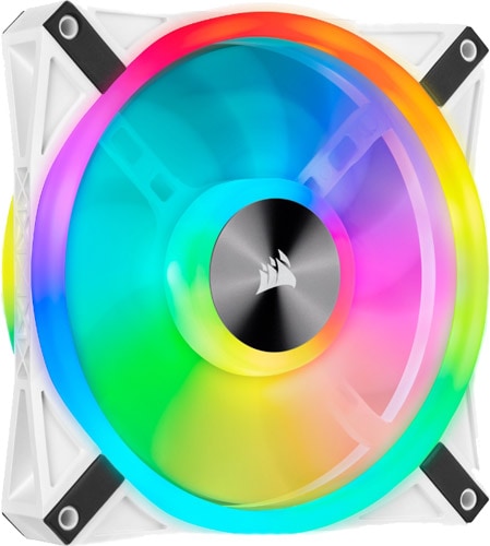 Corsair CO-9050105-WW QL140 RGB 140 mm Dört RGB Renk Döngülü Beyaz PWM Fan