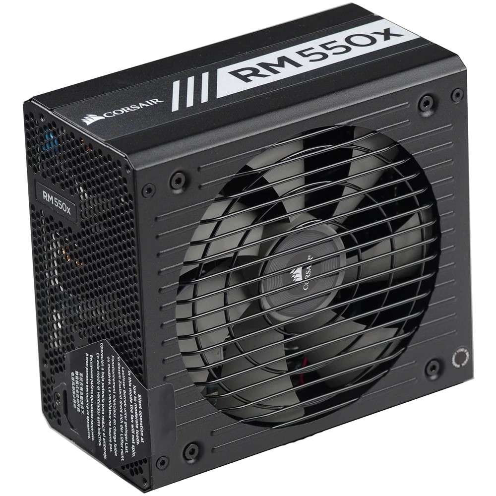 CORSAIR PSU - CP-9020197-EU RMX SERIES™ RM550X — 550 WATT 80 PLUS GOLD FULLY MODULAR ATX PSU (EU)