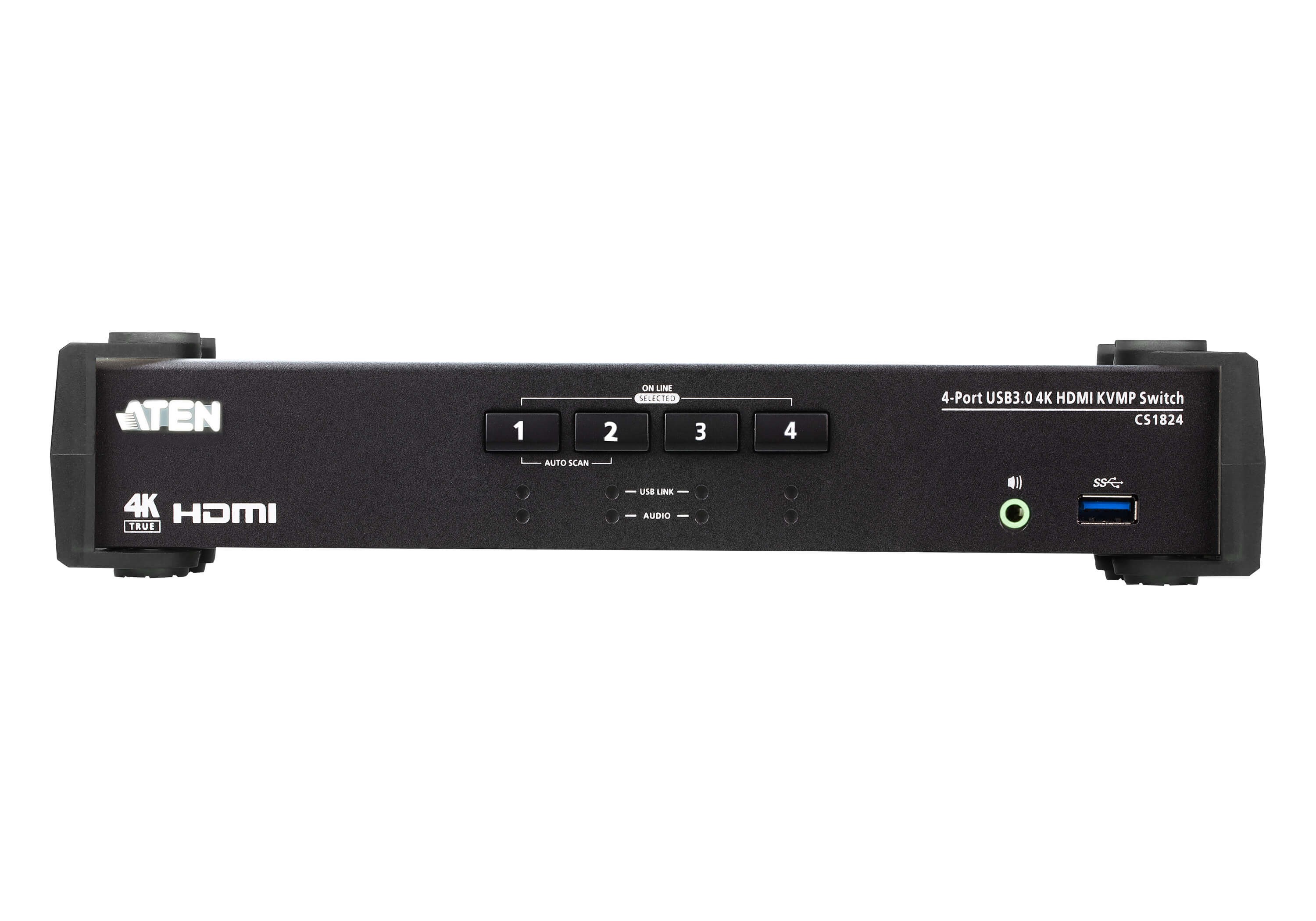 ATEN CS1824-AT-G 4 PORT USB3.0 4K HDMI KVMP SWITCH