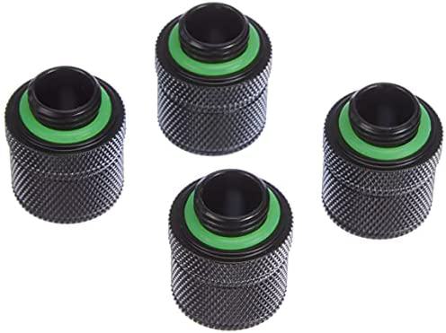 CORSAIR CX-9051002-WW CORSAIR FITTING (SOFT TUBE),XF SOFTLINE 4-PACK (10-13MM COMPRESSION; BLACK)