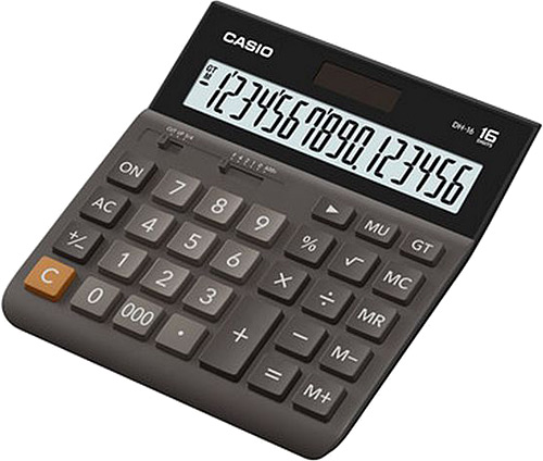 CASIO DH-16 16 HANE MASA USTU HESAP MAKINESI