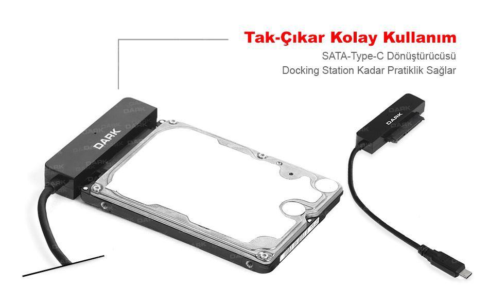 DK-AC-DSE210 DARK 2.5 INC SATA HARDDISK KUTUSU