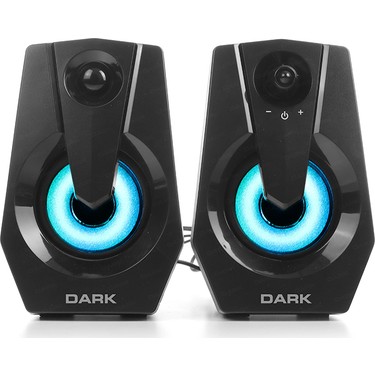 DARK DK-AC-SP110 1+1 MULTİMEDİA USB SPEAKER SİYAH