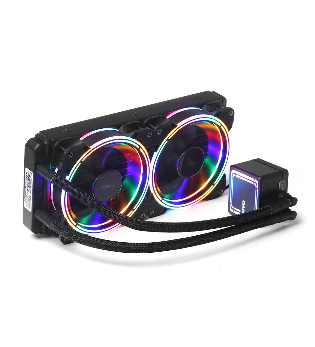 DARK AQUAFORCE W246 115X/1200/1700/AM3/AM4/AM5 240MM RGB SIV...