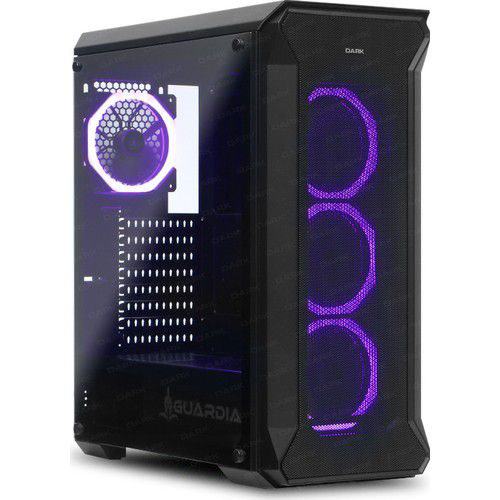 DARK GUARDIAN 500W 80+ 4X12CM FAN USB3.0 PENCERE ATX SIYAH KASA(DKCHGUARD