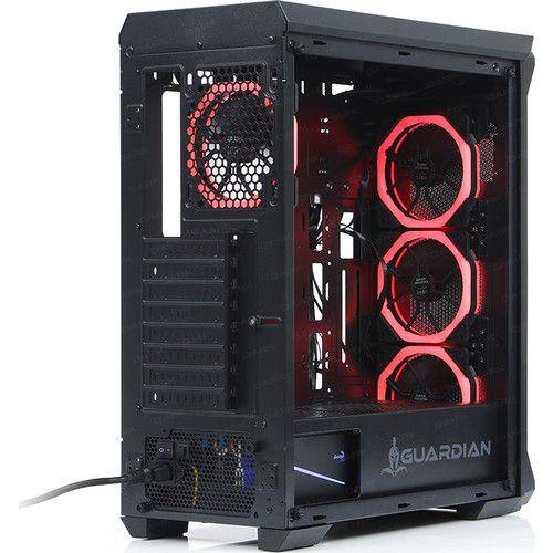 DARK GUARDIAN 500W 80+ 4X12CM FAN USB3.0 PENCERE ATX SIYAH KASA(DKCHGUARD