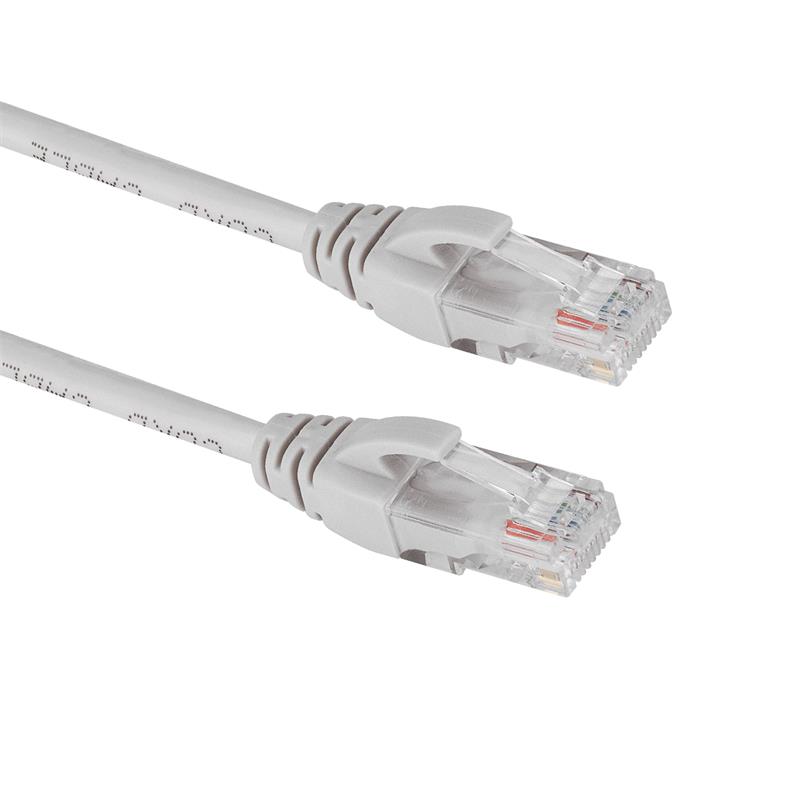 NETS DNE-PCU03-C6-1000-GY UTP CAT6 PATCH KABLO 26AWG LSZH BAKIR 10MT GRİ