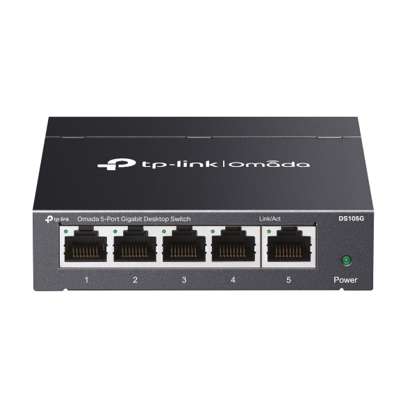 TP-LINK DS105G 5-PORT GIGABIT UNMANAGED DESKTOP SWITCH