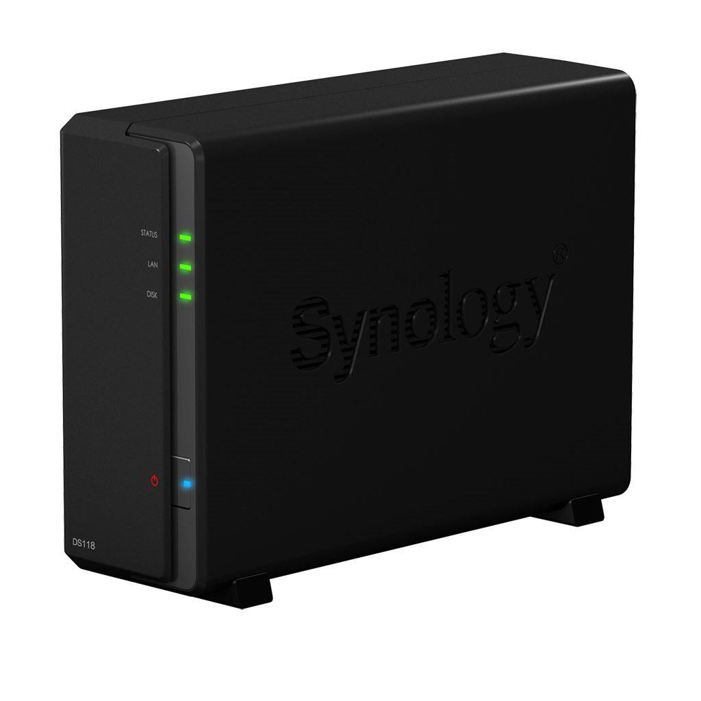 SYNOLOGY DS118 NAS SERVER 1 ADET-3.5 DISK DESTEKL