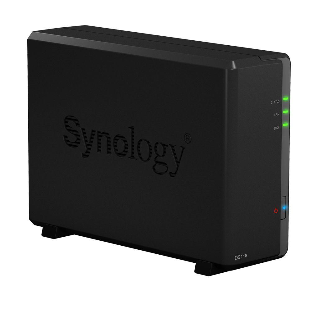 SYNOLOGY DS118 NAS SERVER 1 ADET-3.5 DISK DESTEKL