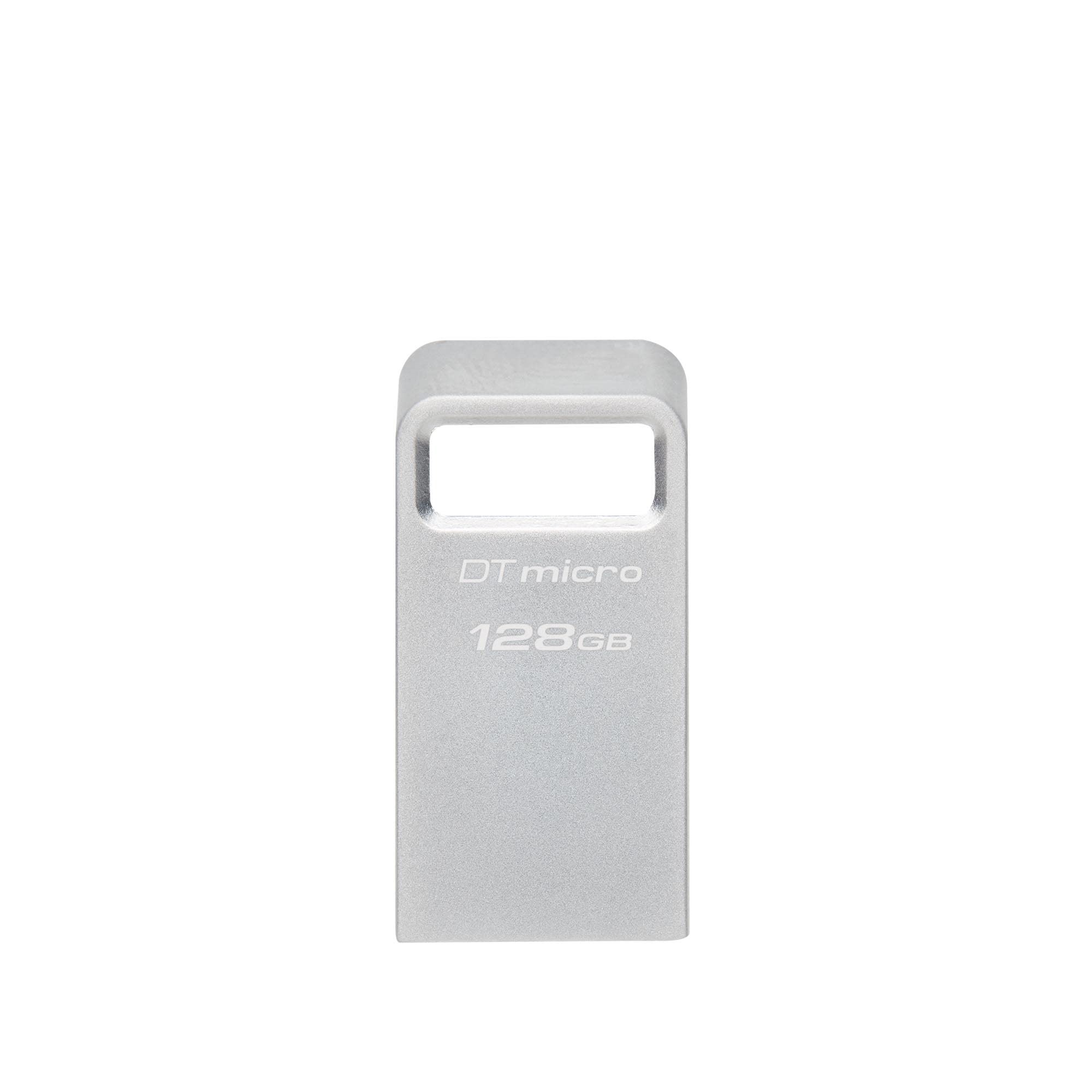 KINGSTON DTMC3G2-256GB DATATRAVELER MICRO 200MB-S METAL USB 3.2 GEN 1 FLASH BELLEK