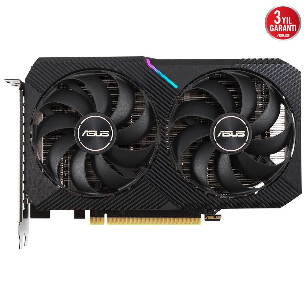 ASUS GEFORCE DUAL-RTX3060-12G-V2 12GB GDDR6 192BIT 1807MHZ OC HDMI 3XDP EKRAN KARTI