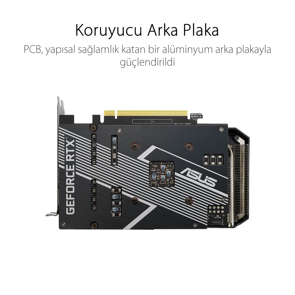 ASUS GEFORCE DUAL-RTX3060-12G-V2 12GB GDDR6 192BIT 1807MHZ OC HDMI 3XDP EKRAN KARTI