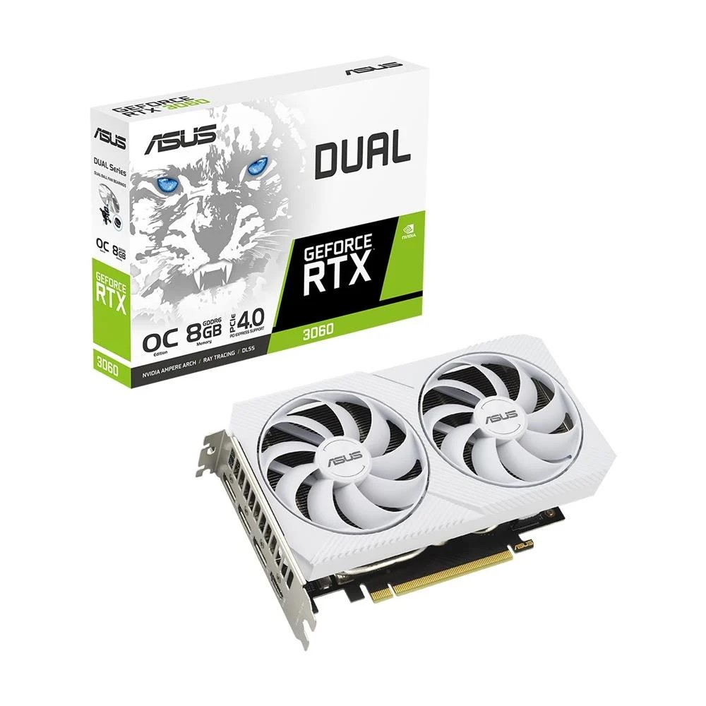 ASUS DUAL-RTX3060-O8G-WHITE NVIDIA