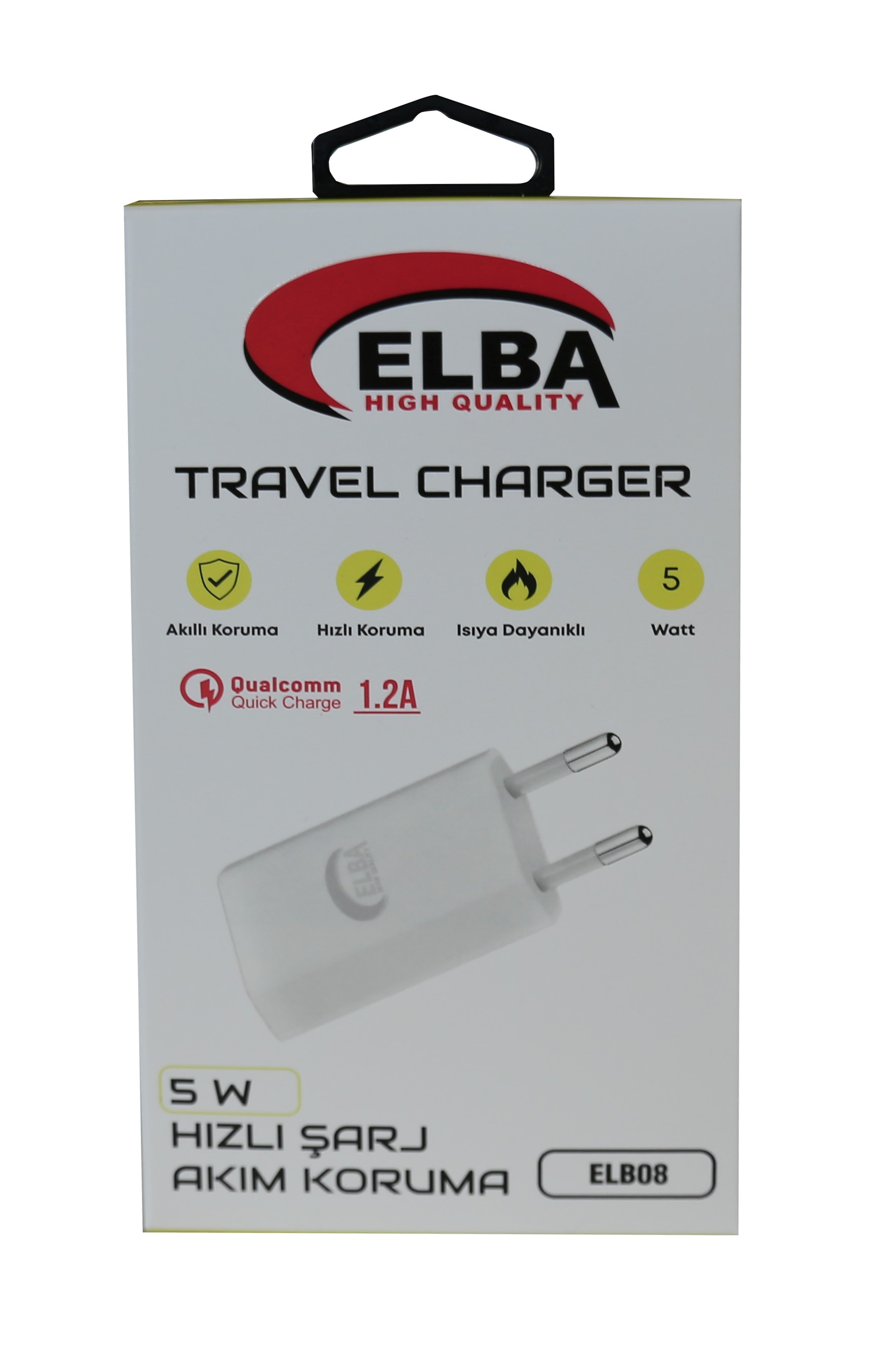 ELBA ELB08 5W 1.2A HIZLI SARJ AKILLI KORUMA USB EV SARJ KAFA