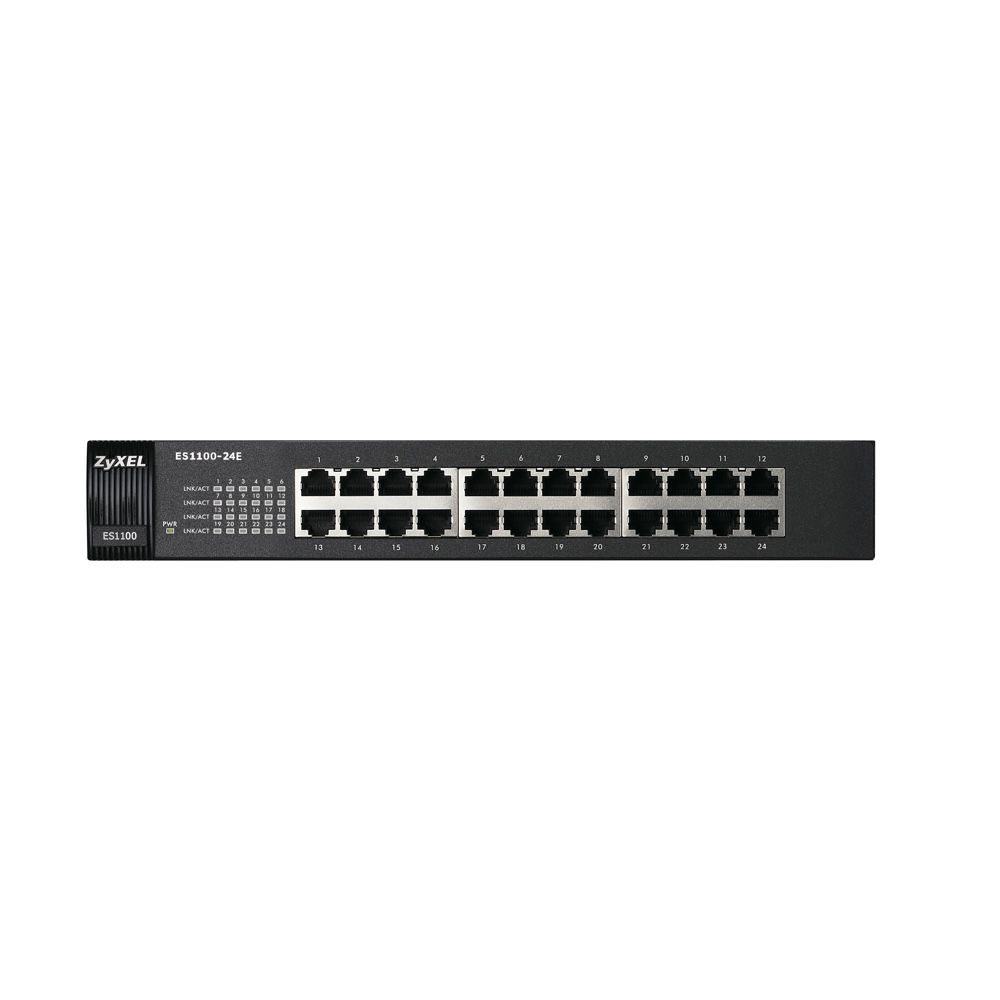 ZYXEL ES1100-24E 24 PORT 10-100 MBPS YONETILEMEZ SWITCH