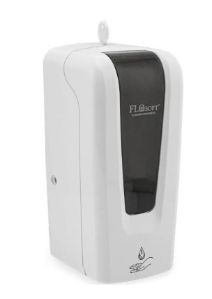 FLOSOFT F-052 BEYAZ FOTOSELLI SIVI SABUN VE DEZENFEKTAN VER. 1000ML ADAPTORSUZ KIZIL OTESI SENSOR