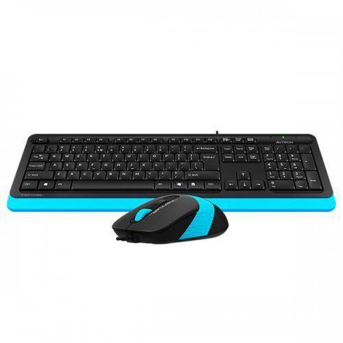 A4-TECH F1010 MAVI USB KLAVYE MOUSE SET - MM