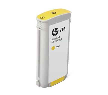 HP F9J65A (728) SARI 130 ML GENIS FORMAT MUREKKEP KARTUSU