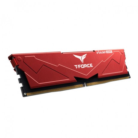 TEAM T-FORCE VULCAN RED 32GB(2X16GB) 5600MHZ DDR5 GAMING RAM CL32 (FLRD532G5600HC32DC01)