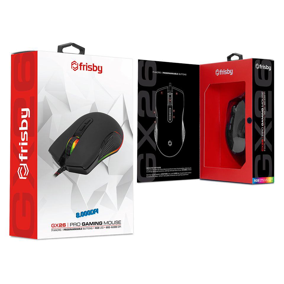 FRISBY FM-G3350K GX26 GAMING KABLOLU MOUSE