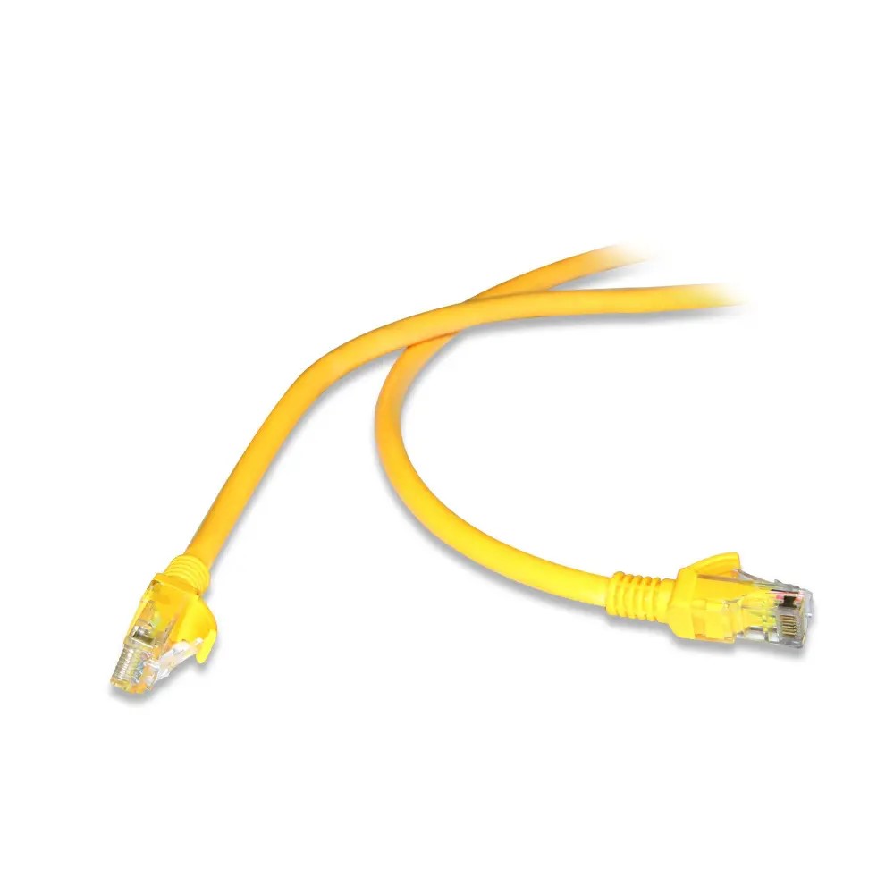 FLAXES FNK-6003S CAT6 30CM 23AWG PATCH KABLO SARI