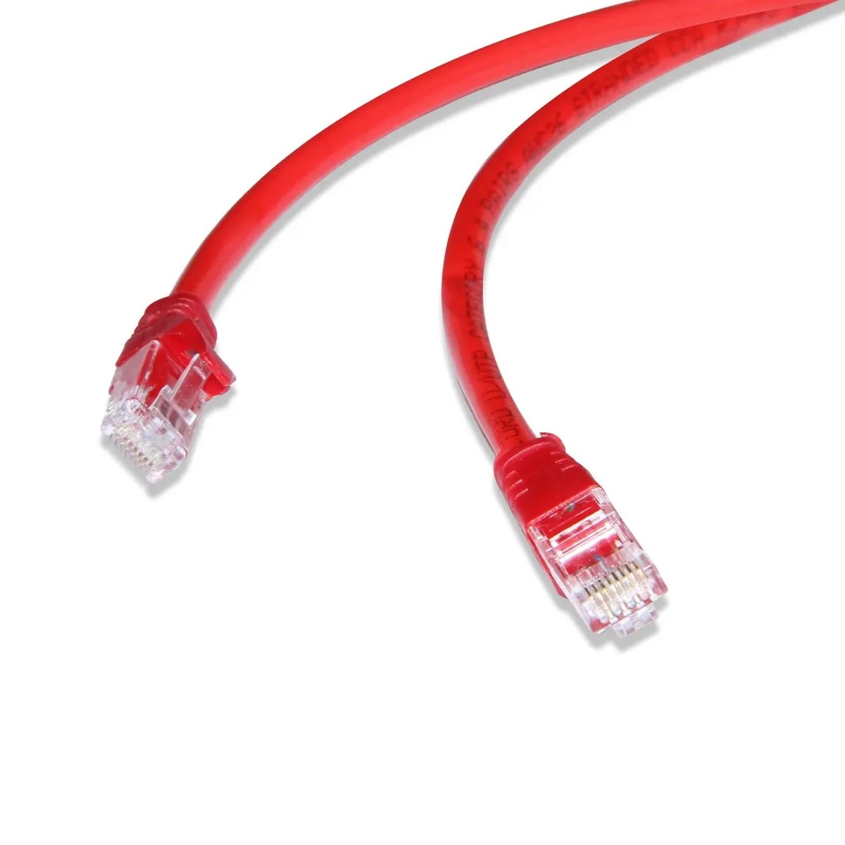 FLAXES FNK-601K CAT6 1M 23AWG PATCH KABLO KIRMIZI