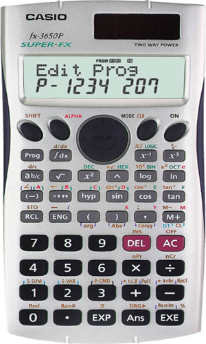 CASIO FX-3650P II BILIMSEL FONKSIYONLU HESAP MAKINESI