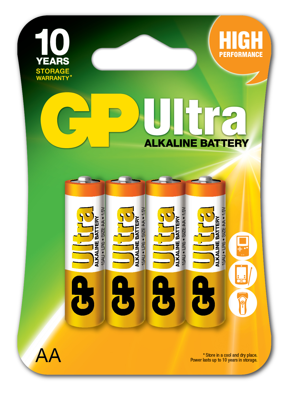 GP R6 AA BOY ULTRA ALKALIN KALEM PIL 4'LU PAKET GP15AU-U4