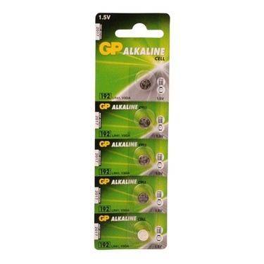 GP GP192-C5 LR41 ALKALIN DUGME PIL 5'LI PAKET