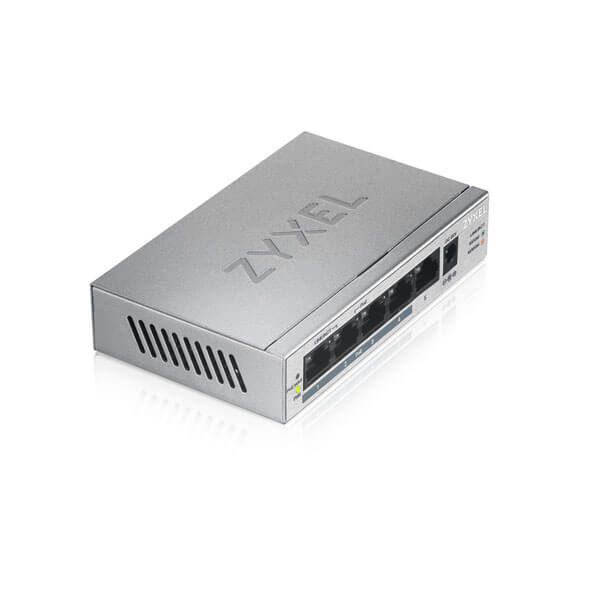 GS-1005HP ZYXEL SWITCH 5 PORT 5POE