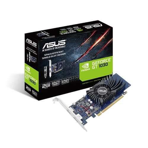 ASUS GEFORCE GT1030-2G-BRK 2GB GDDR5 64BIT 1506MHZ 1XHDMI 1XDP LOW PROFIL