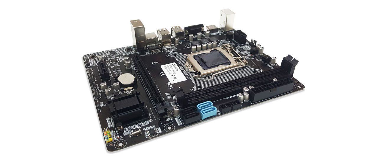 QUADRO H81-A2C INTEL H81 SOKET LGA1150 DDR3 SES GLAN VGA HDMI USB 3.0 ANA