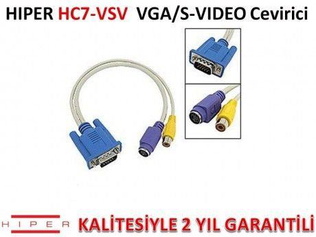 HC7-VSV HIPER VGA TO S-VIDEO CEVIRICI KABLO