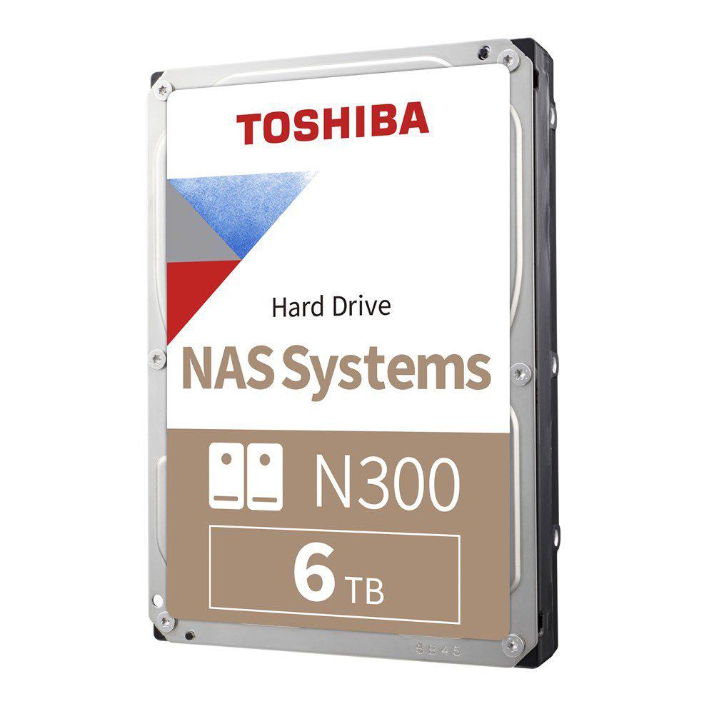 TOSHIBA HDWN160UZSVA 6TB 3.5" 7200RPM 128MB SATA3 N300 NAS DAHILI HARDDIS