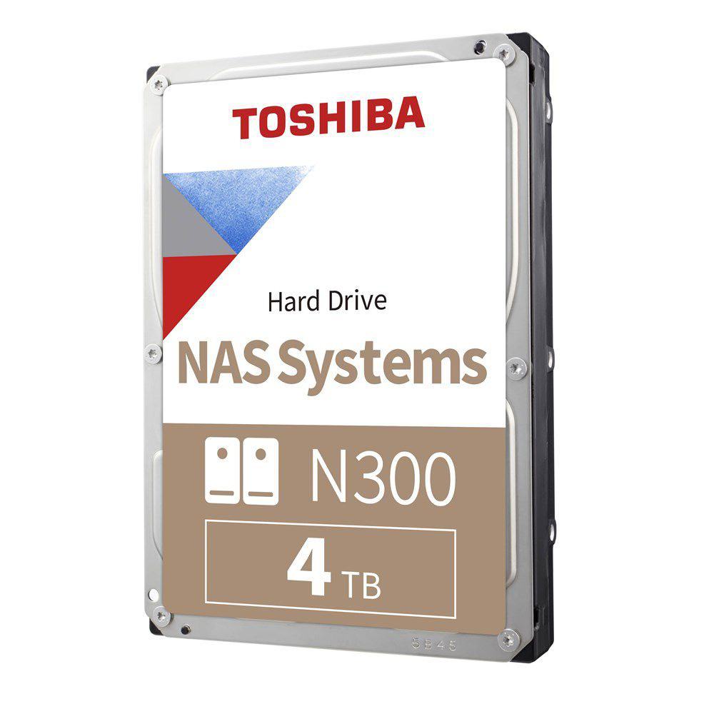 TOSHIBA 4TB N300 7200 128MB 7-24 NAS HDWQ140UZSVA