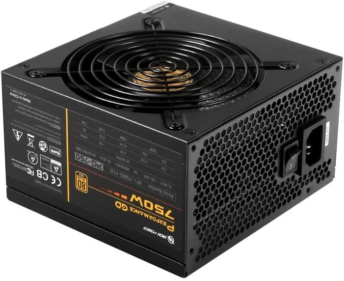 HIGH POWER HP1-J750GD-F12S 750W 80+ GOLD (PERFORMANCE GD)