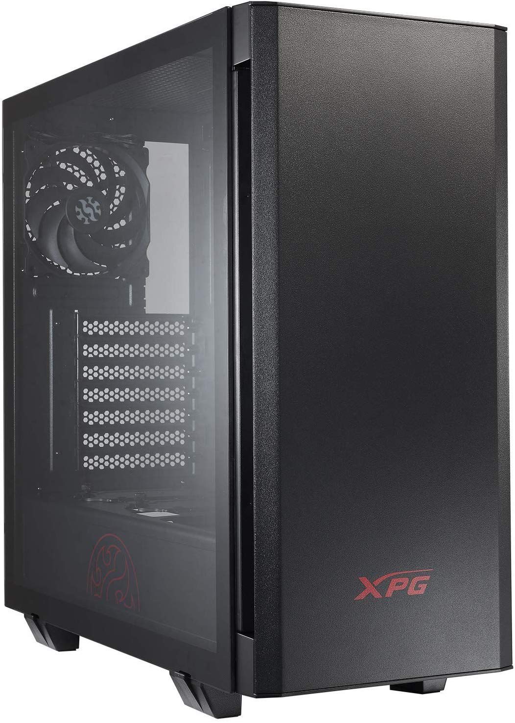 XPG INVADER USB3.0 2x12CM RGB FAN TEMPERLI MID TOWER SIYAH K