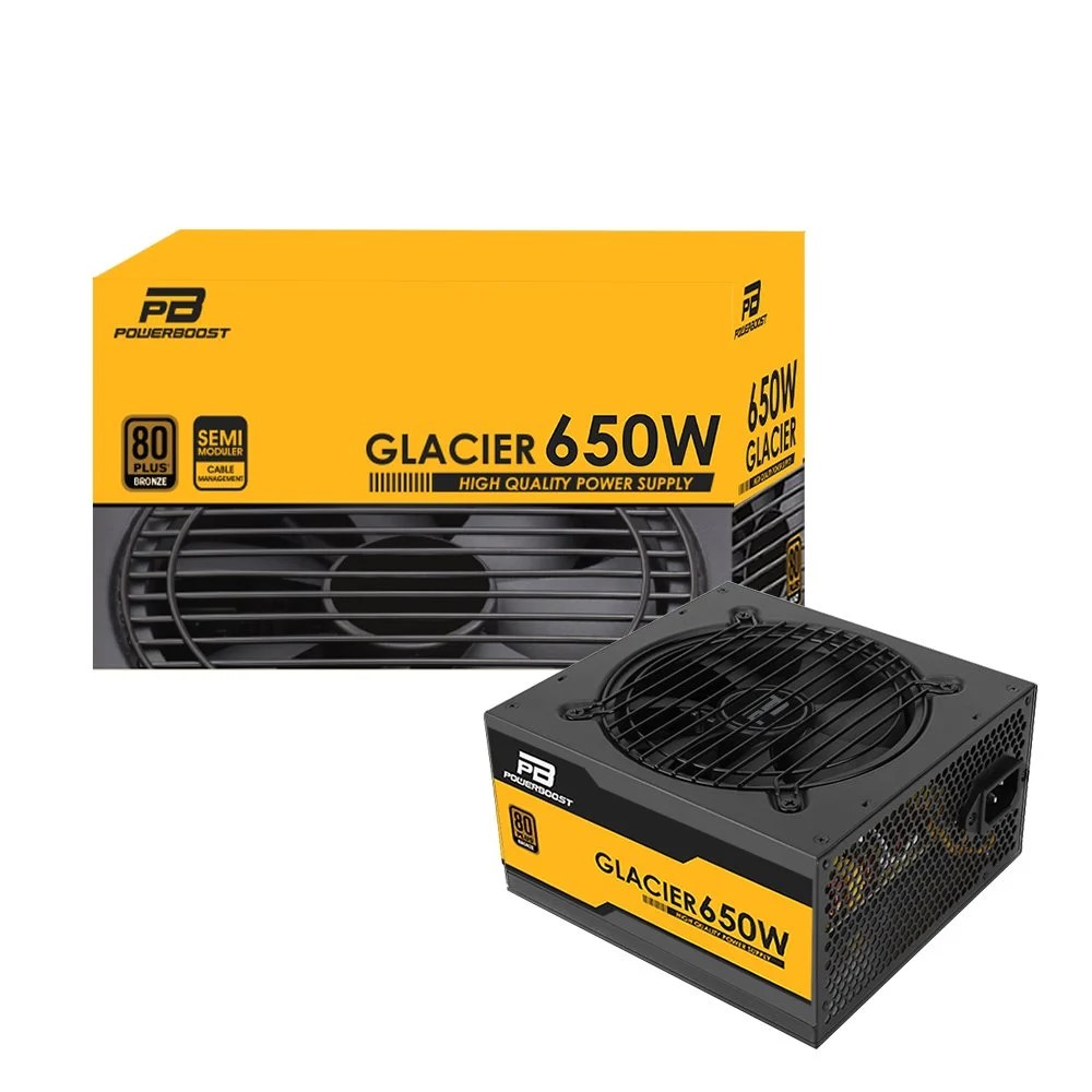 POWERBOOST GLACIER 650W 80+ BRONZE 12CM FAN GUC KAYNAGI (JPS