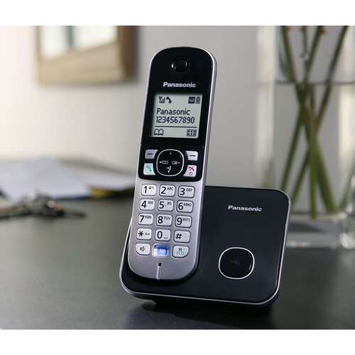 PANASONIC KX-TG6811 GRI TELSIZ DECT TELEFON ELEKTRIK KESINTISINDE KONUSABILME