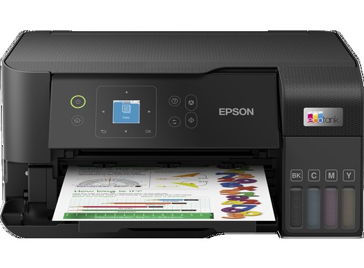 EPSON L3560 ECOTANK A4 WI-FI, WI-FI DIRECT, LCD