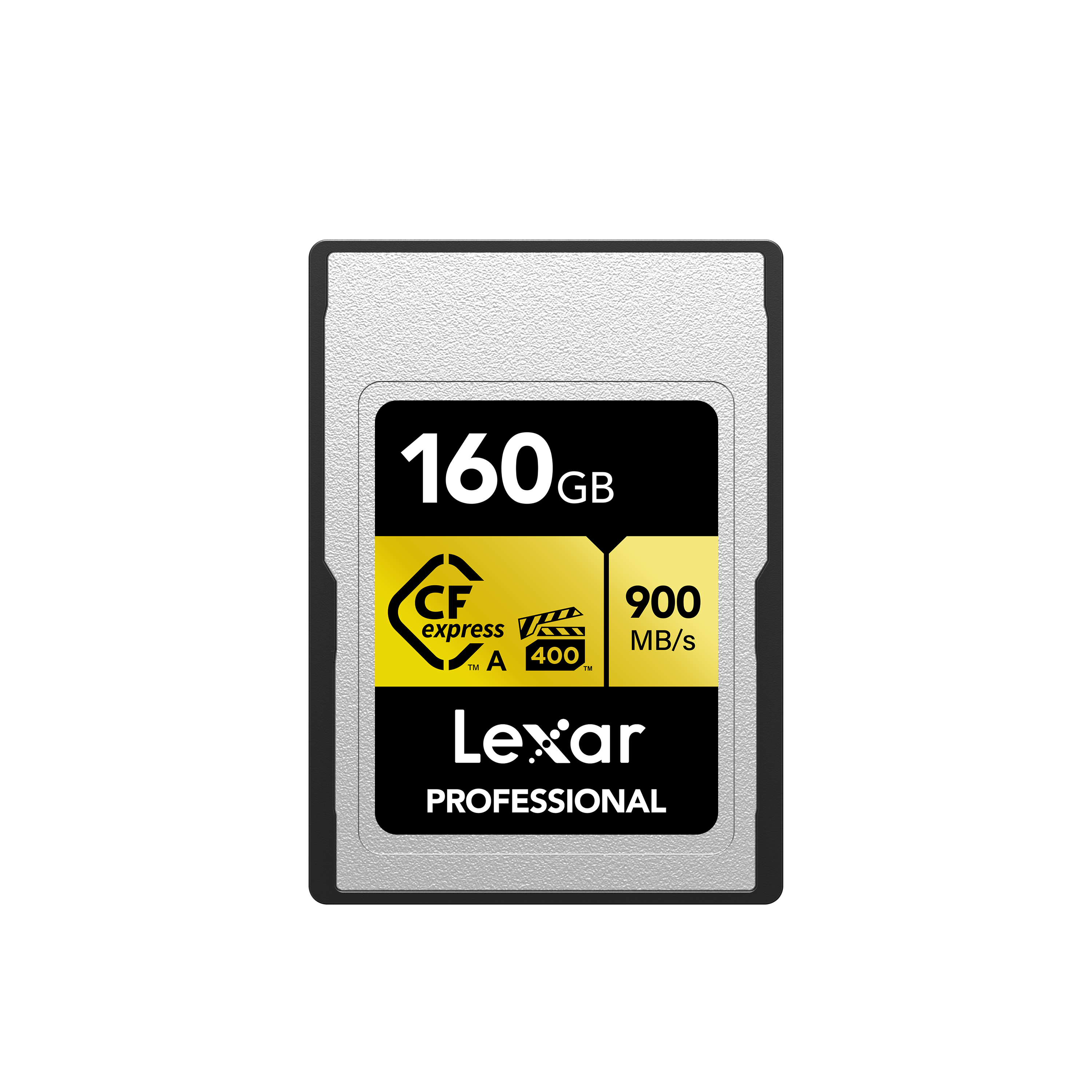 LEXAR 160GB LCAGOLD160G-RNENG CF-EXP PROFESSIONAL CFEXPRESS TYPE A CARD GOLD SERIE UP TO 900MB/S READ 800MB/S WRITE. VPG 400