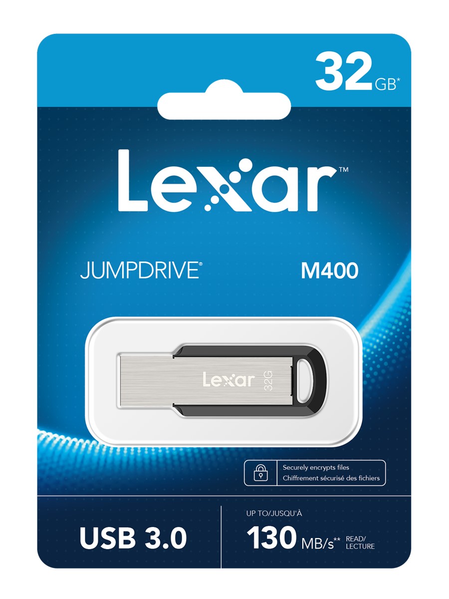 LEXAR 32GB LJDM400032G-BNBNG USB BELLEK JUMPDRIVE M400 32GB USB 3.0 FLASH DRIVE UP TO 130MB/S