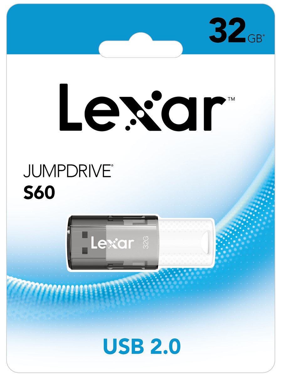 LEXAR 32GB LJDS060032G-BNBNG USB BELLEK JUMPDRIVE S60 USB 2.0 FLASH DRIVE