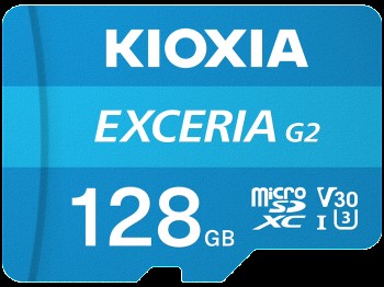 128GB MICRO SDXC C10 100MB/S KIOXIA LMEX2L128GG2