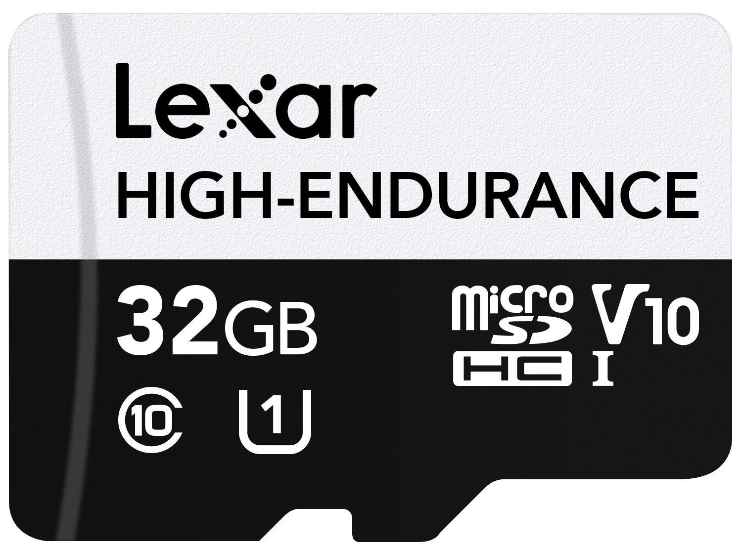 LEXAR 32GB LMSHGED032G-BCNNG MICROSD HIGH-ENDURANCE MICROSDHC/MICROSDHC UHS-I CARDS UP TO 100MB/S READ 30MB/S WRITE C10 A1 V10 U1