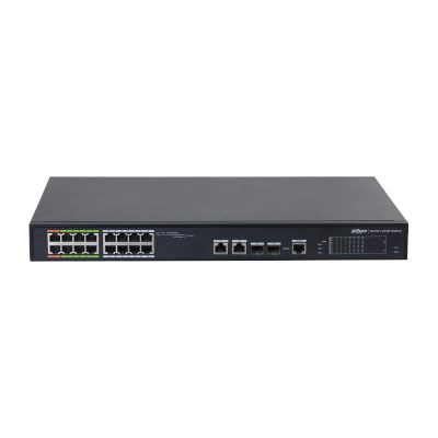 Dahua 16 Port 100Mbps E-PoE (LR2218-16ET-240)